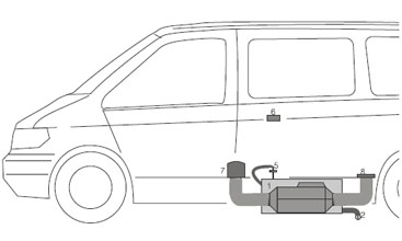 Calentador de aire para camión (Unidad de 2.6kW), AH